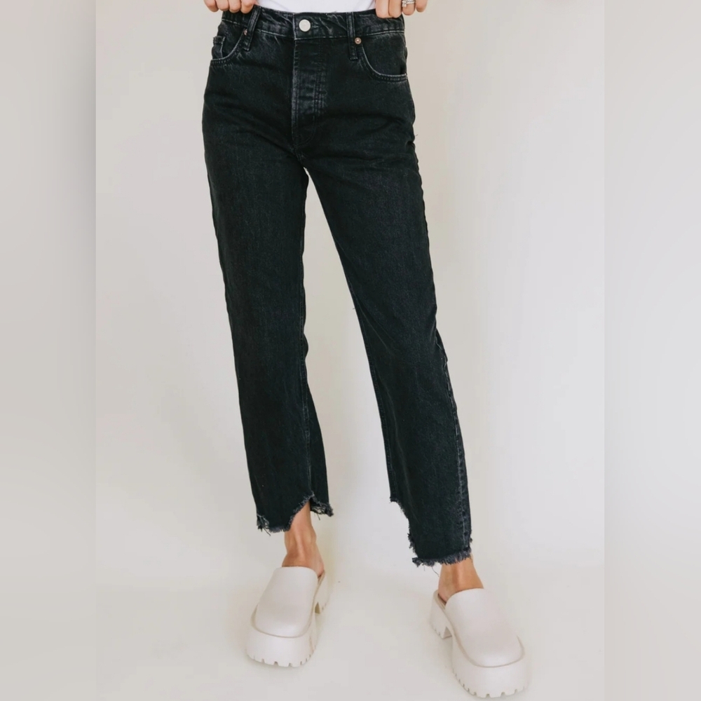 Free People We the Free Tapered Baggy Boyfriend Jean size 25